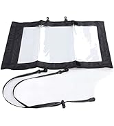 Kuuleyn Waterproof Map Case,Map Pouch,Military Hiking Map Pouch Holder Transparent Map Storage Ba...
