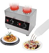 Electric Sauce Warmer Dispenser, Commercial Nacho Cheese Dispenser Warmer, Countertop Stainless S...