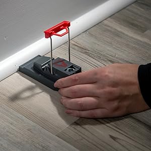 Place the Victor Quick-Kill Mouse Trap along walls where rodents travel