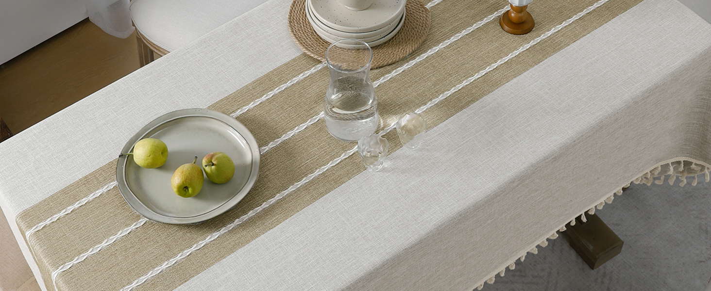 farmhouse tablecloth