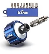 11pcs 1/4"DR Palm Ratchet kit, Mini Ratchet,Finger Ratchet,Gear Ratchet, Screwdriver Bits with Ph...