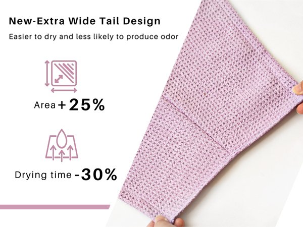 microfiber hair towel for curly hair