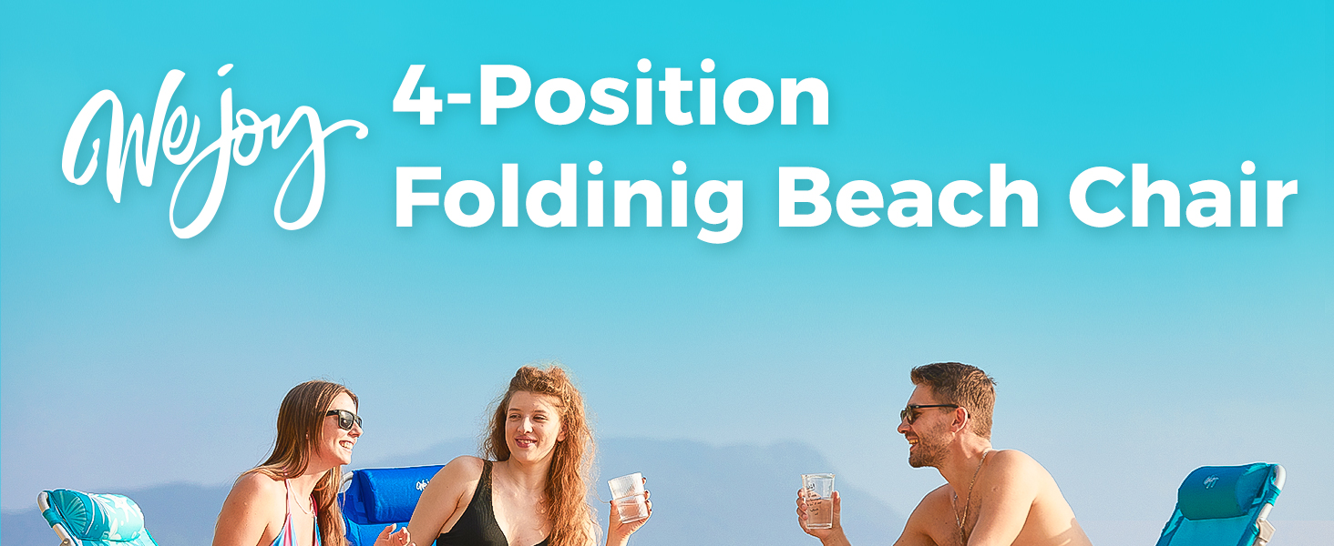 WEJOY Folding Beach Chair for Adults