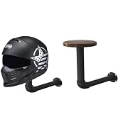 Motorcycle Helmet Holder,Helmet Holder Wall Mount Easy Storage for Motorcycle Helmets,Hats, Baseb...