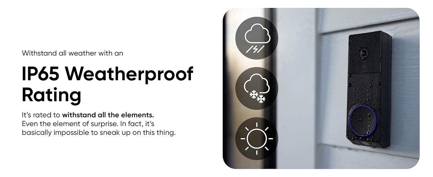 Wyze Duo Cam Doorbell IP65