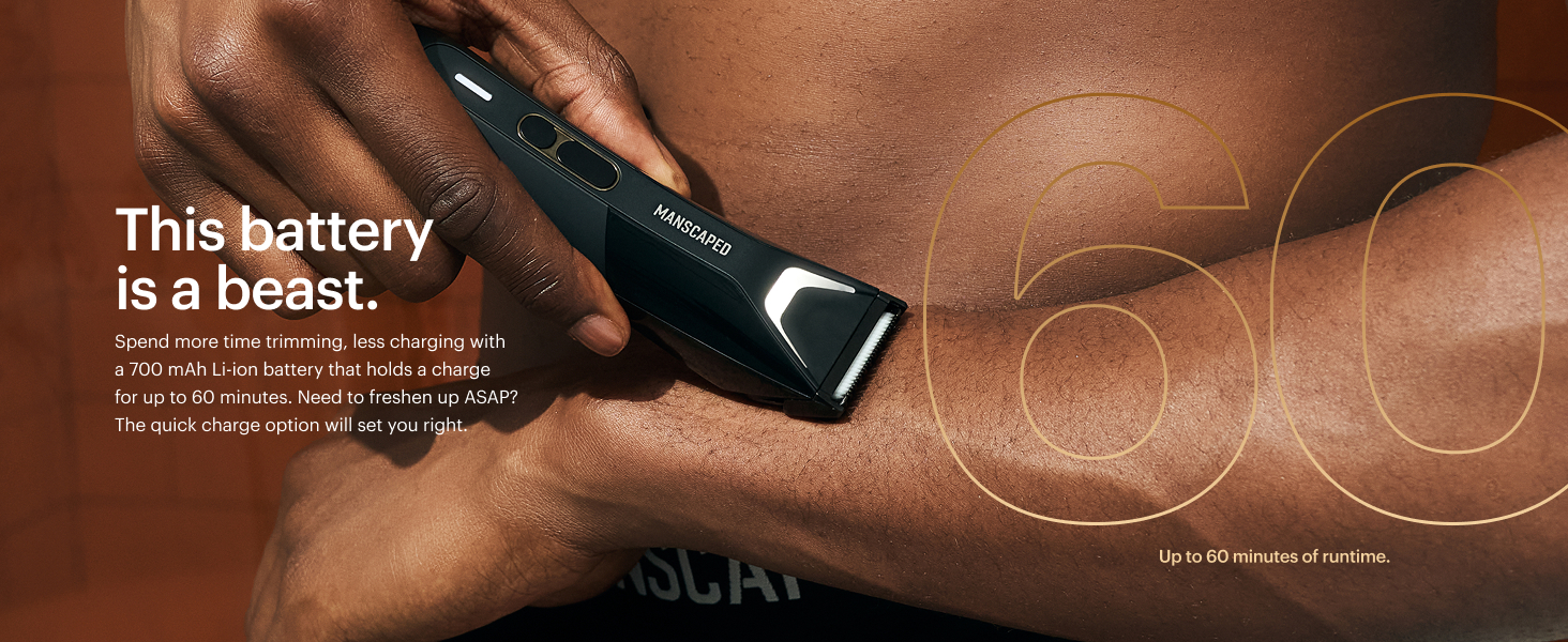 manscaped lawn mower groin body hair trimmer clipper foil travel