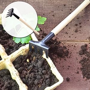 small garden rake tools
