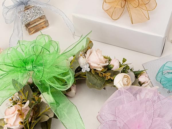 Organza wired ribbon 2