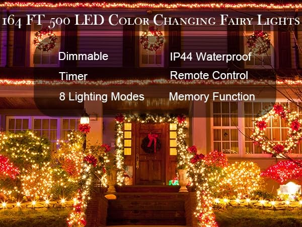 500 LED RGB String Lights