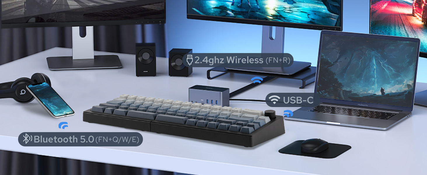 split layout mechanical keyboard