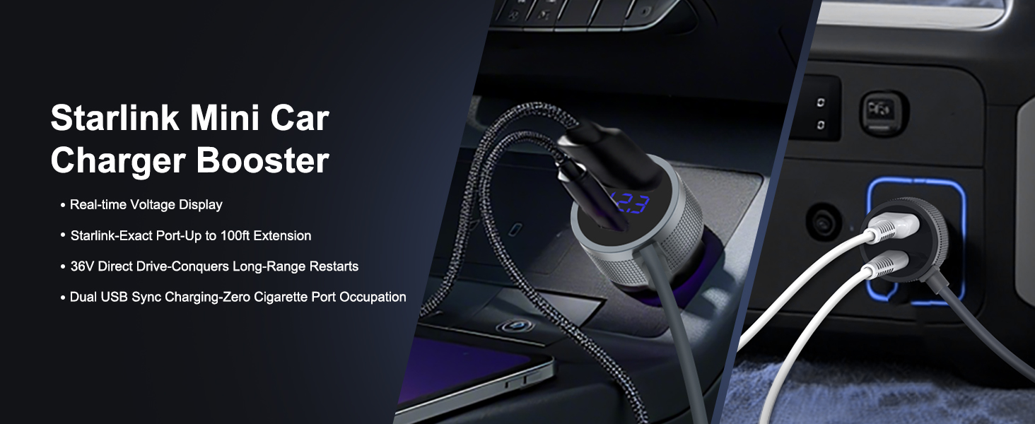 starlink mini cigarette lighter adapter