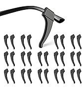 SMARTTOP Anti-Slip Eyeglass Ear Grips Hook Comfortable Silicone Elastic Eyeglasses Temple Tips Sl...