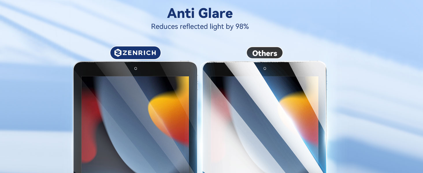 ipad 9th generation case with anti glare