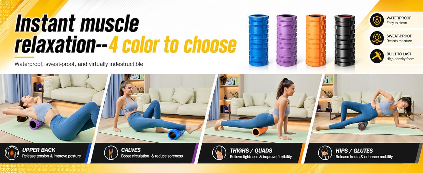 High Density Exercise Roller
