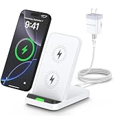 Wireless Charger Stand Fast Charging for Samsung Galaxy S26 S25 FE S24 S23 S22 Z Fold 7 Flip 7,An...