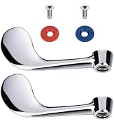 Commercial Faucet Handle Replacement Sink Faucet Wrist Blade Handles 4-inch Hot/Cold Faucet Wrist...