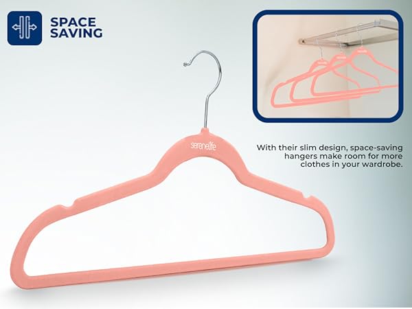 10 Pack Velvet Hangers - Non-Slip with 360° Swivel Hook Ultra-Thin, Lightweight Velvet Hangers