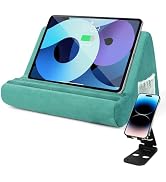 Sttargxing Soft Tablet Stand Pillow with Pocket,Adjustable 3 Viewing Angle,Lazy Holder for Bed So...