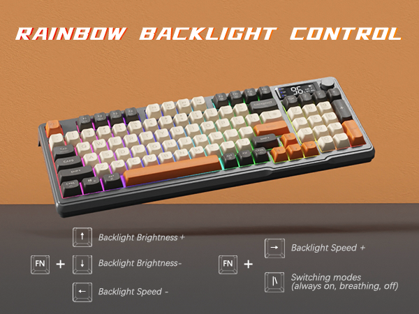 T96 Wireless Gaming Keyboard and Mouse
