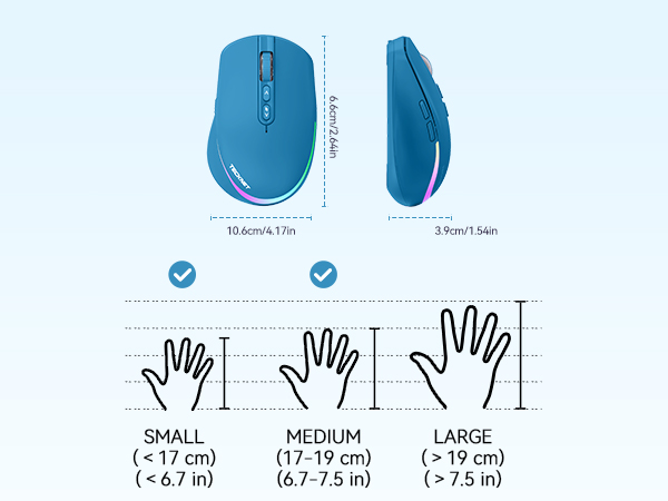 wireless rechargeable mouse