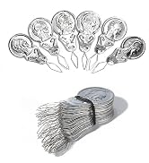 50Pcs Silver Needle Threaders Stitch Tools Wire Leader Sewing Stitch Easy Threader Bow Wire Needl...