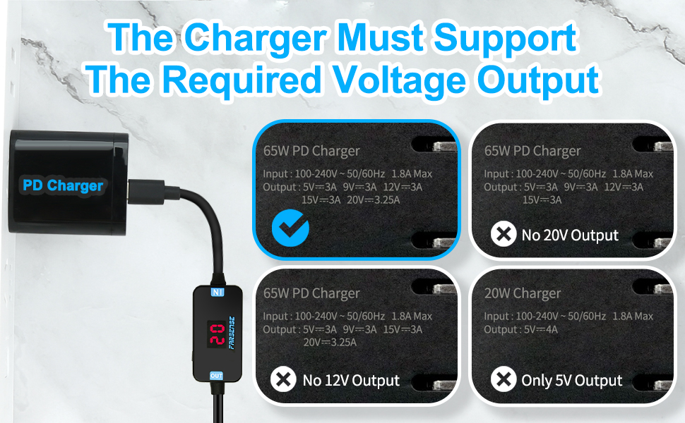 Barrel PD Trigger Cable Adapter matching