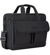 RAINYEAR 15.6 Inch Laptop Messenger Bag Laptop Briefcase with Pockets for Men, Protective Large C...