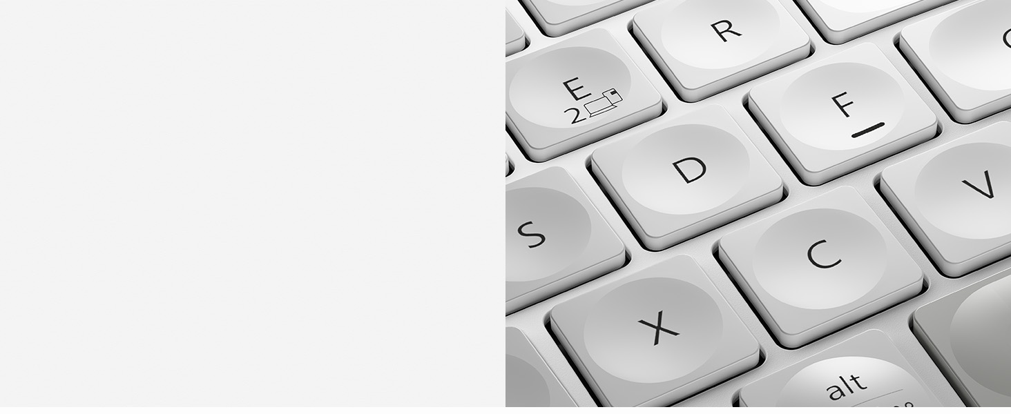 Choose your favorite keyboard backlighting setting and take your desk setup to the next level