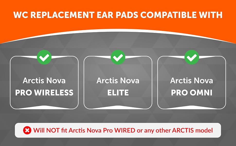 nova pro wireless replacement earpads