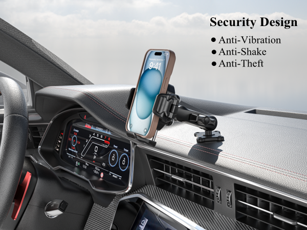 Phone mount holder for car boat truck and more