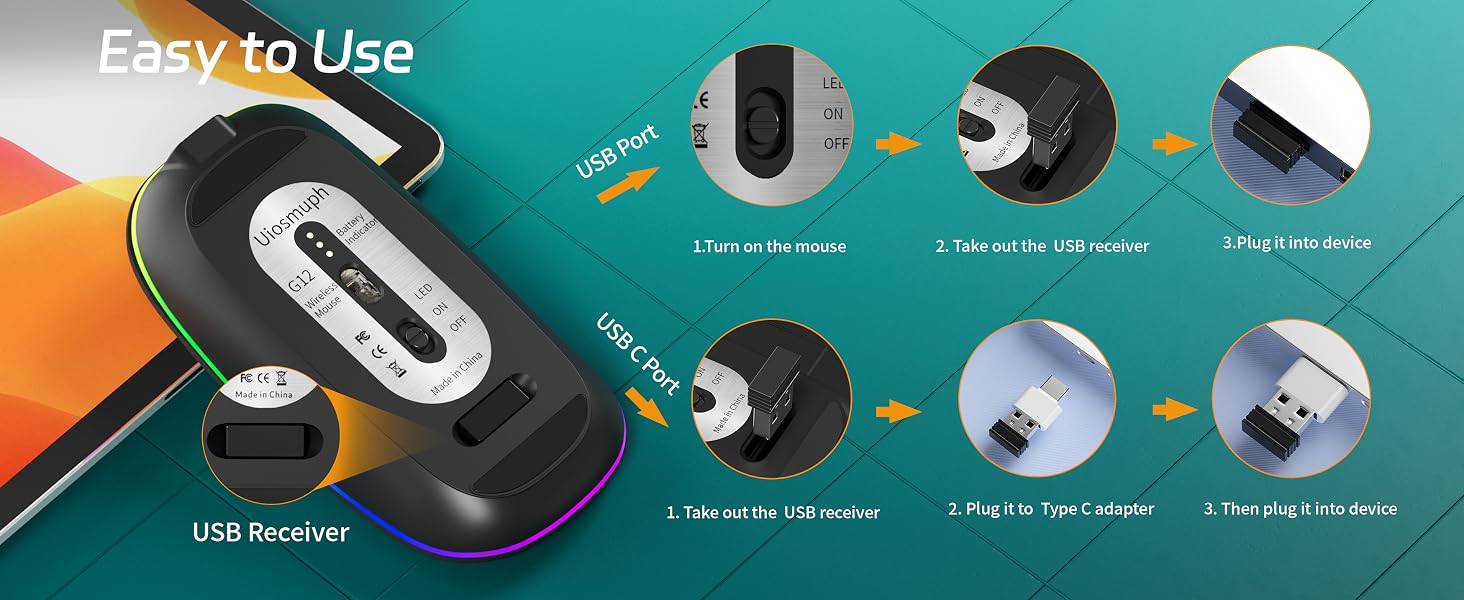LED WIRELESS MOUSE