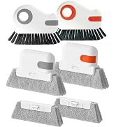 Dosanlues Window Track Cleaning Brush - 6PCS Multifunction Groove Cleaning Brush for Household Cr...