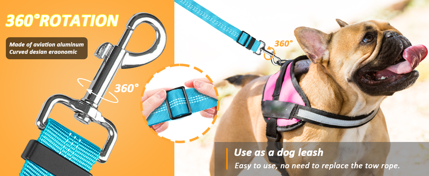 dog seatbelt tether