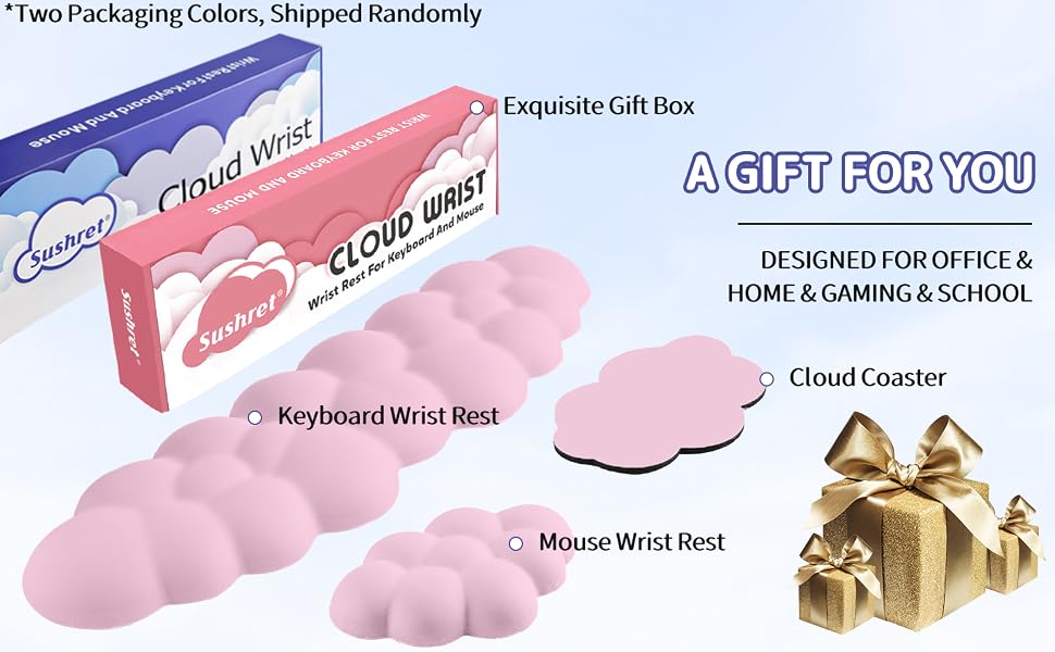 Cloud Keyboard Wrist Rest