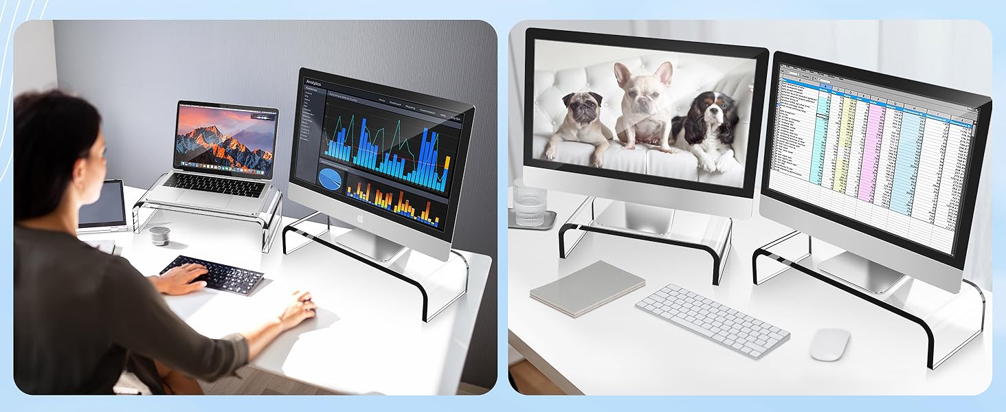 computer monitor riser