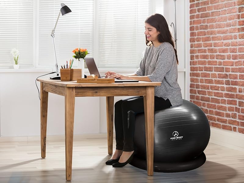exercise ball base resistance band stability ball chair office bounce ball chair adult