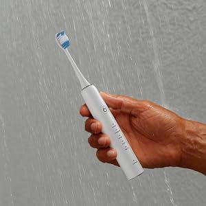 waterproof and shower safe electronic toothbrush