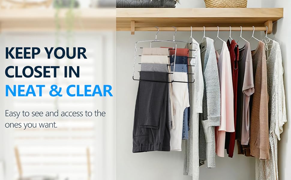 Easy to see and access to theones you want.