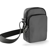 Keanoo Small Crossbody Bags for Women Men RFID Blocking Anti-theft Crossbody Purse with Locking Z...