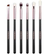 Eye Makeup Brush Set, 6 Pcs Professional Blending Eyeshadow Makeup Brushes for Concealer Eyebrows...