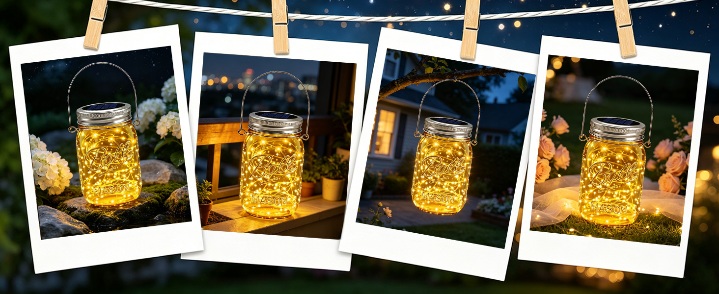 mason jar solar lids