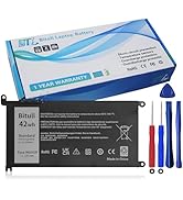Bituli WDX0R,Replacement Laptop Notebook Battery for Dell Inspiron 13 15 5000 7000 Series 5570 75...