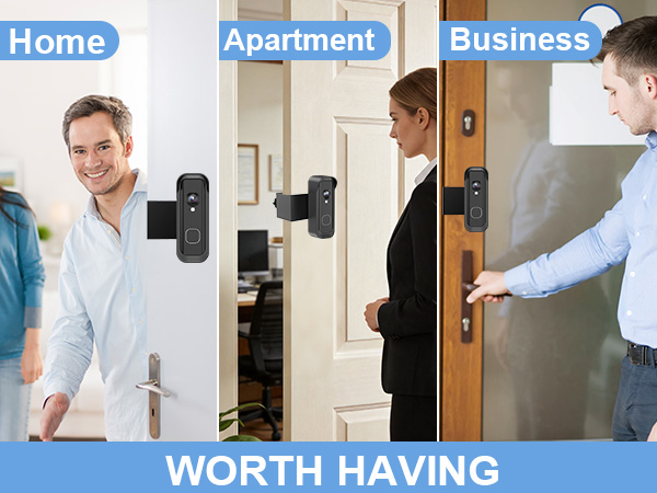 anti theft doorbell mount no-drill blink battery doorbell 2k+ mount blink video doorbell 2nd Gen