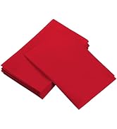 Christmas Napkins Cloth Set of 4, 100% Cotton Cloth Dinner Napkins 18x18 Inches, Washable Napkins...