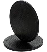 Lawei 2 Pack 12 inch Heavy Duty Rotating Swivel Stand with Steel Ball Bearings - Lazy Susan Turnt...