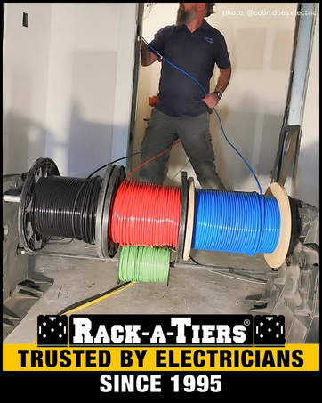 Rack A Tiers Trusted by Electricians Since 1994
