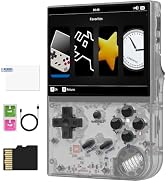 Anbernic RG35XX Retro Handheld Game Console Linux System HD and TV Output 3.5 Inch IPS Screen 64G...