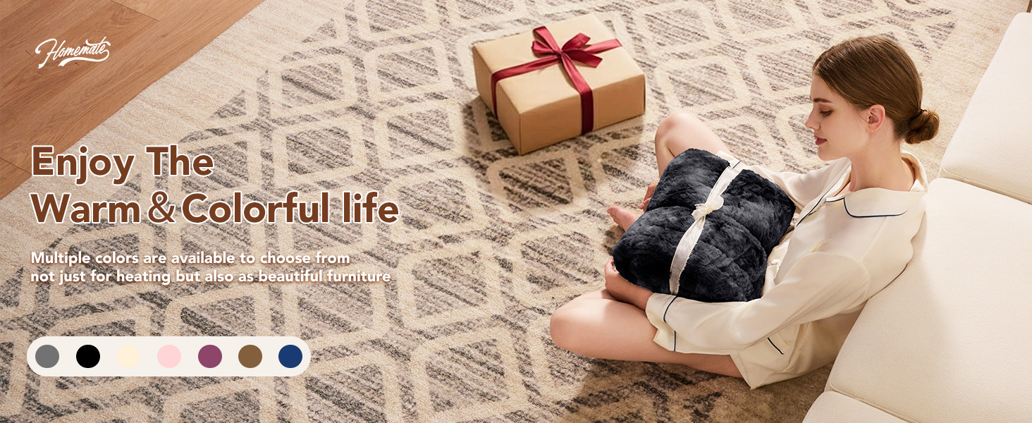 10 heat levels,1/2/4/6/8 hours auto shut off