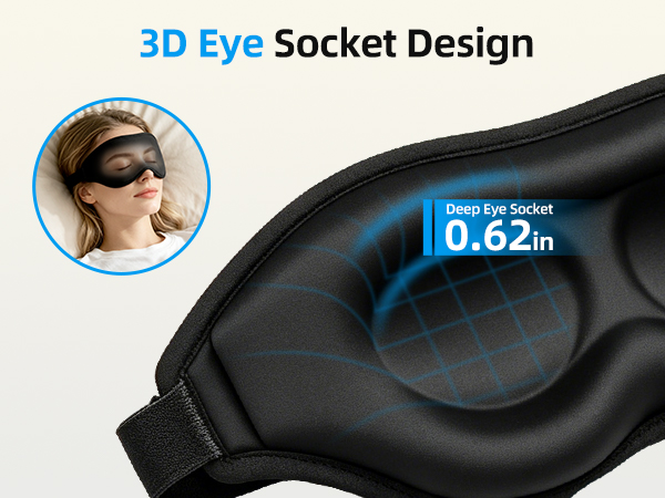 3d eye mask for sleeping