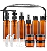 Cosywell Travel Size Bottles for Toiletries 15 2oz Pack TSA Approved Toiletry Bottles Leak Proof ...